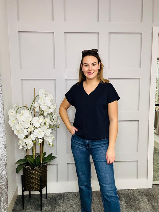 BAILEY NAVY TOP