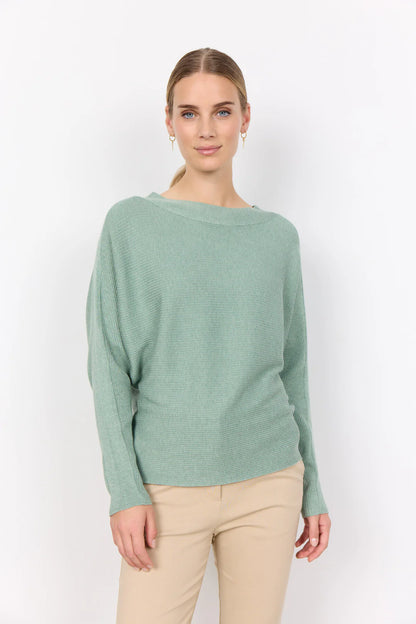 GOLDIE GREEN JUMPER