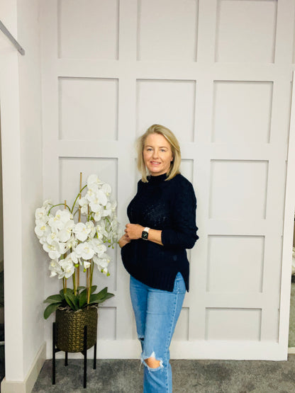 CARMO NAVY  KNIT