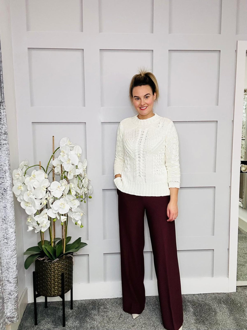 CARMO CREAM KNIT