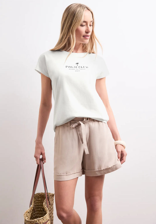 PALM WHITE TEE