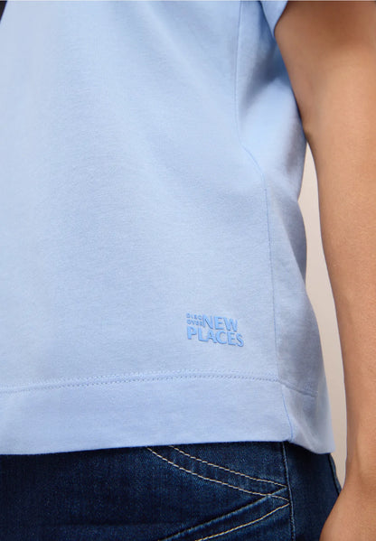 CELIA BLUE TOP