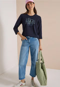 LEXI NAVY TOP