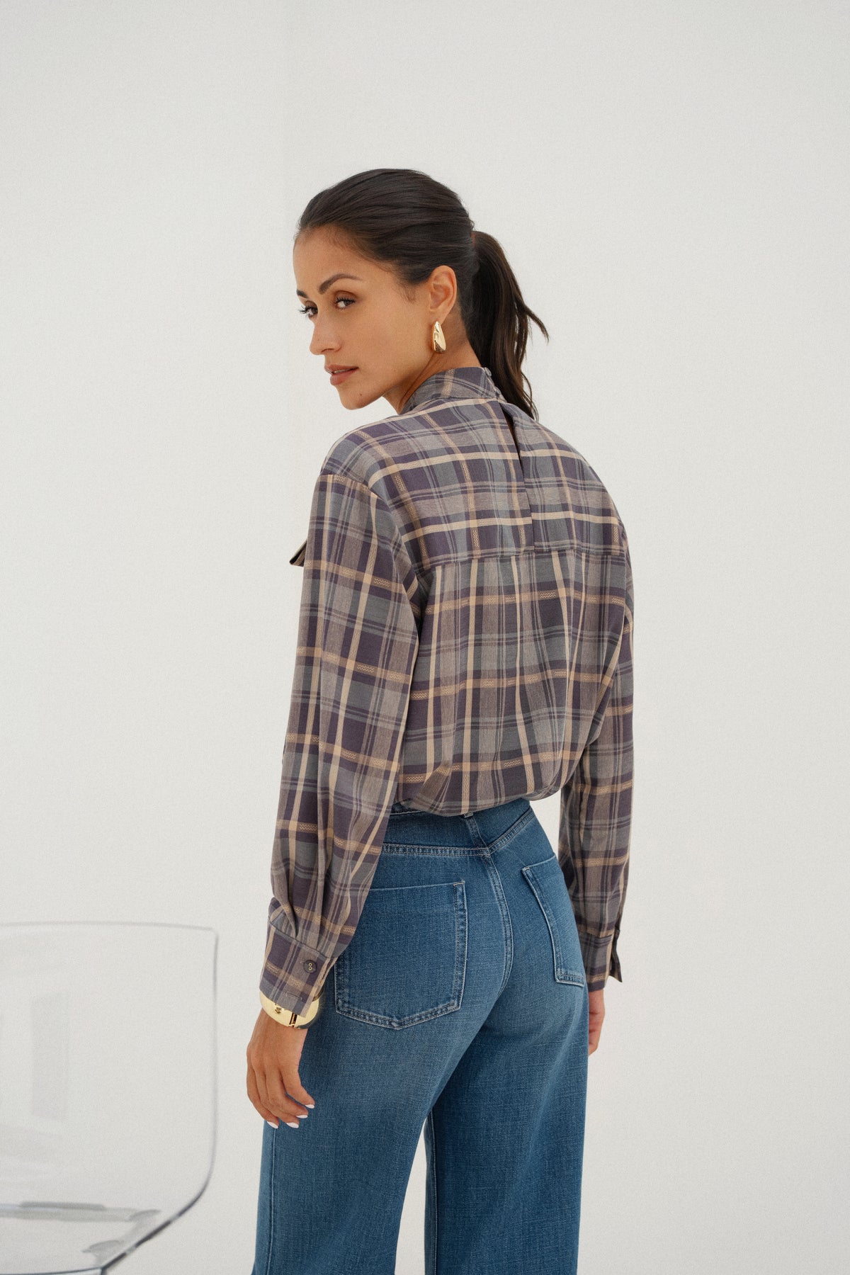 SASHA VIOLET BLOUSE