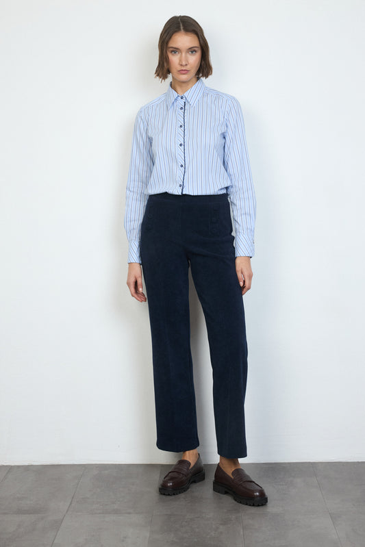 YOSELIN NAVY TROUSER