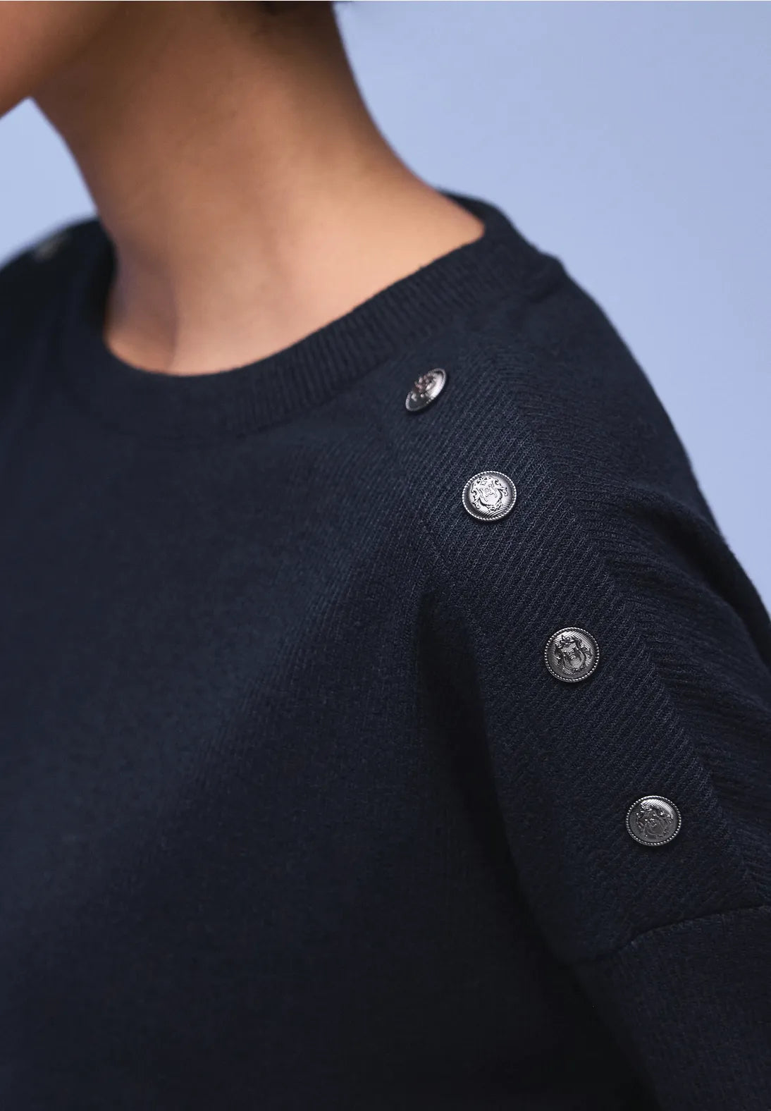 LANIE NAVY TOP