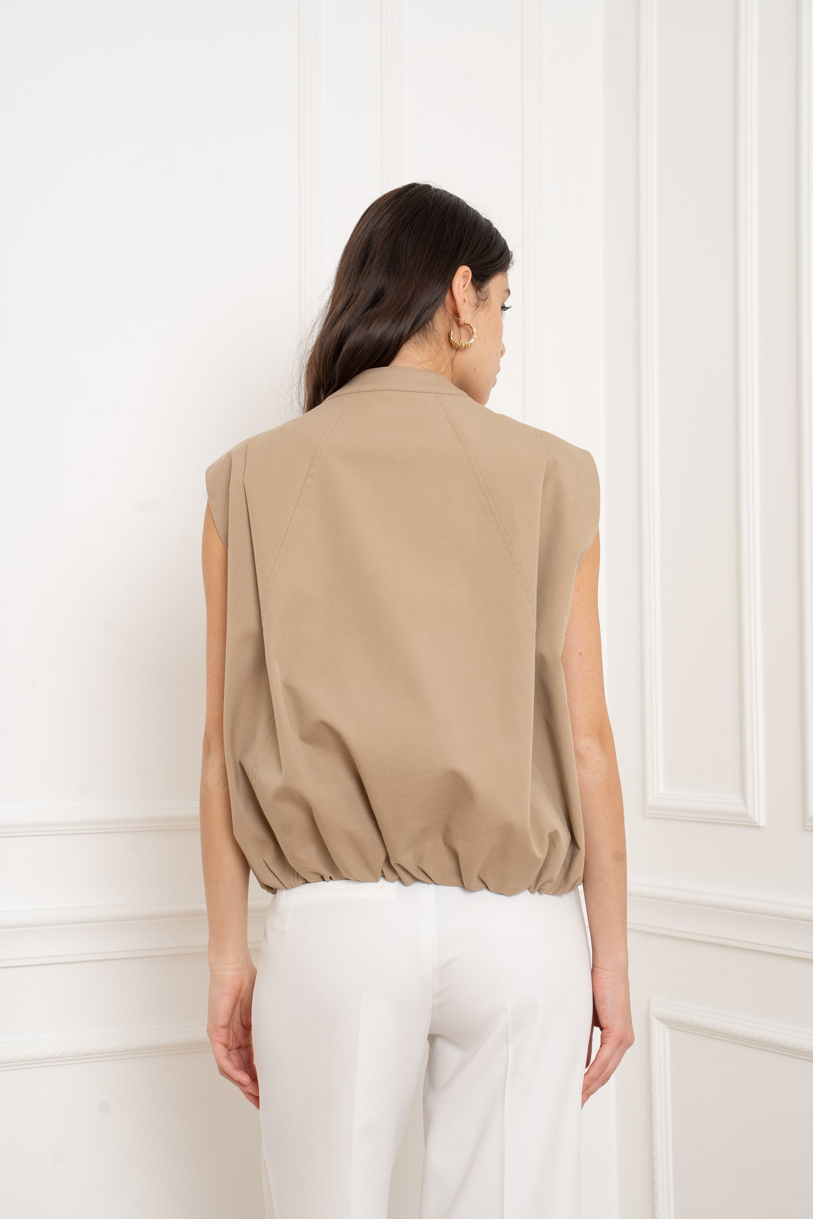 ANYA BEIGE GILET