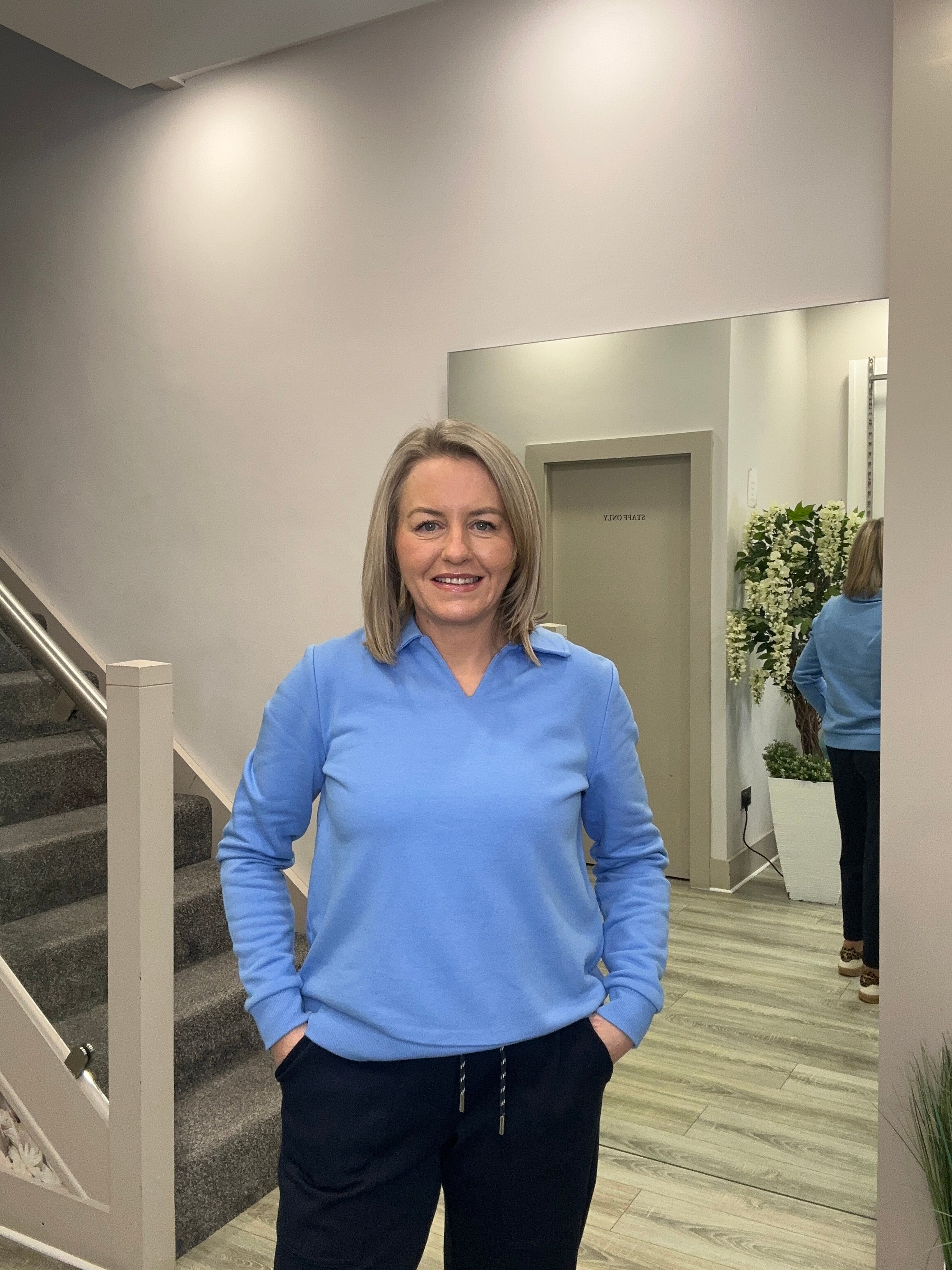 EVE BLUE SWEATER