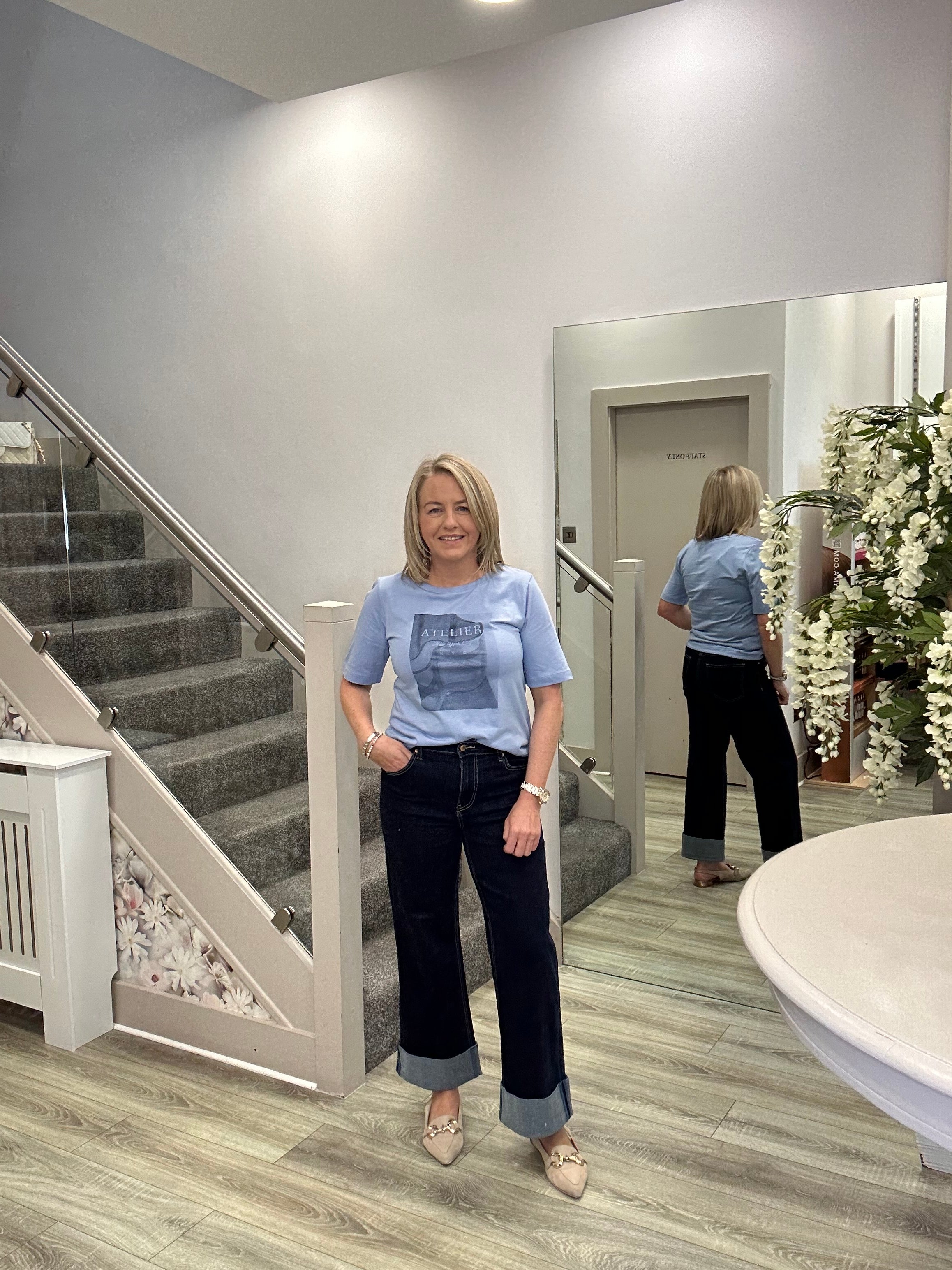 PAT BLUE T-SHIRT
