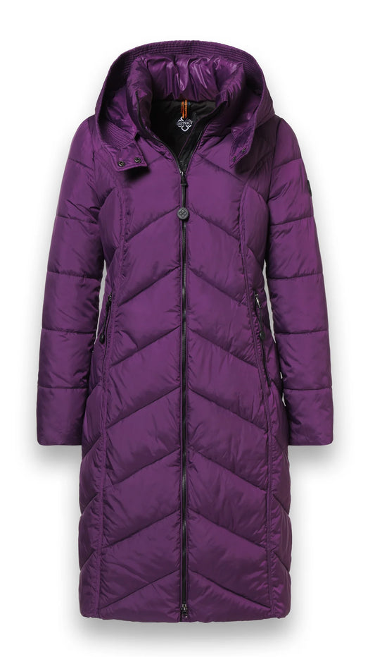 AROSA PLUM COAT