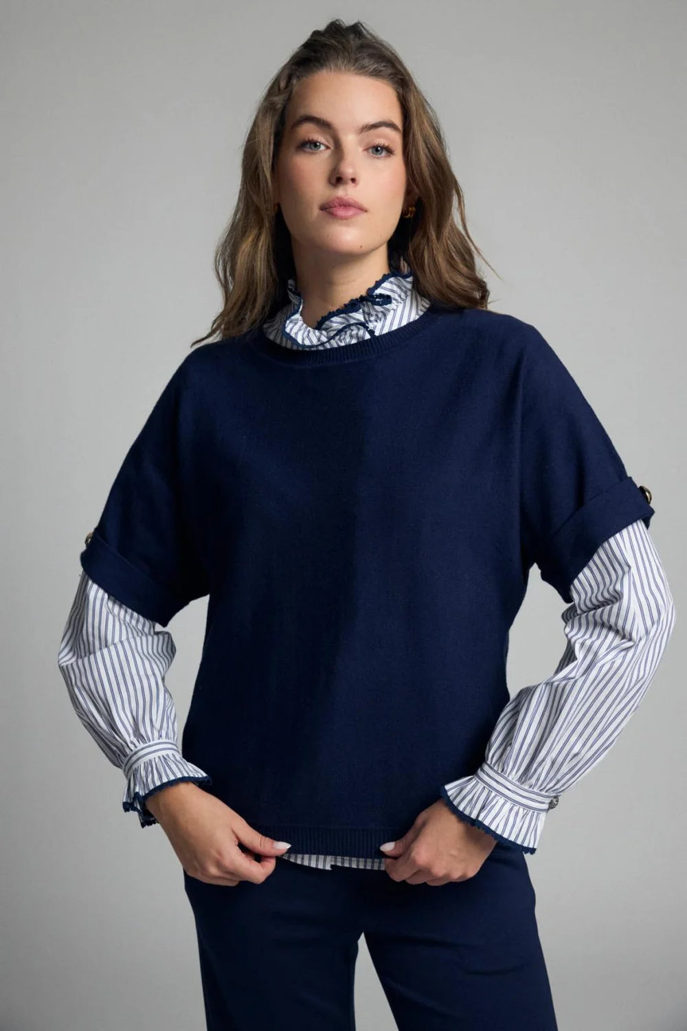 NARNI NAVY KNIT