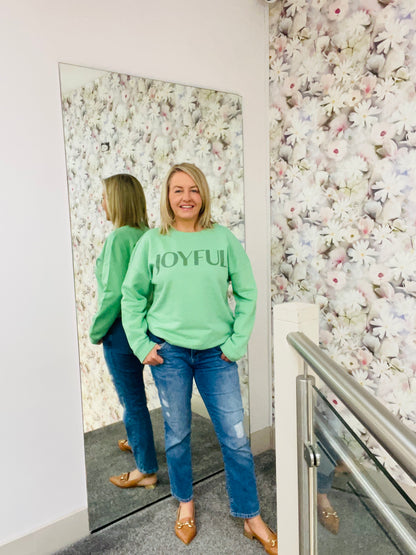 CLARA GREEN SWEATER