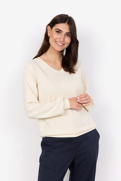 ISIE CREAM SWEATER