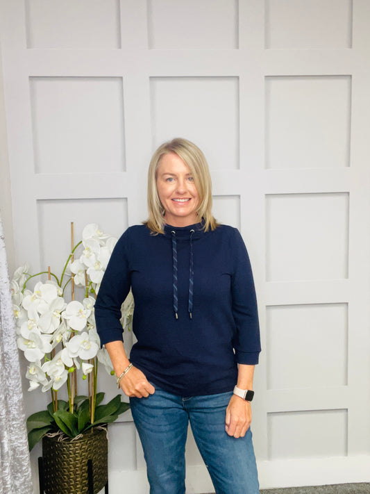 RITA NAVY TOP