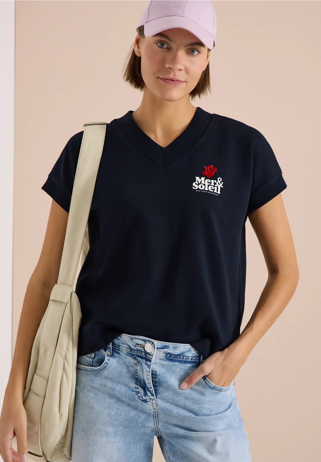 CHARLIE NAVY TOP