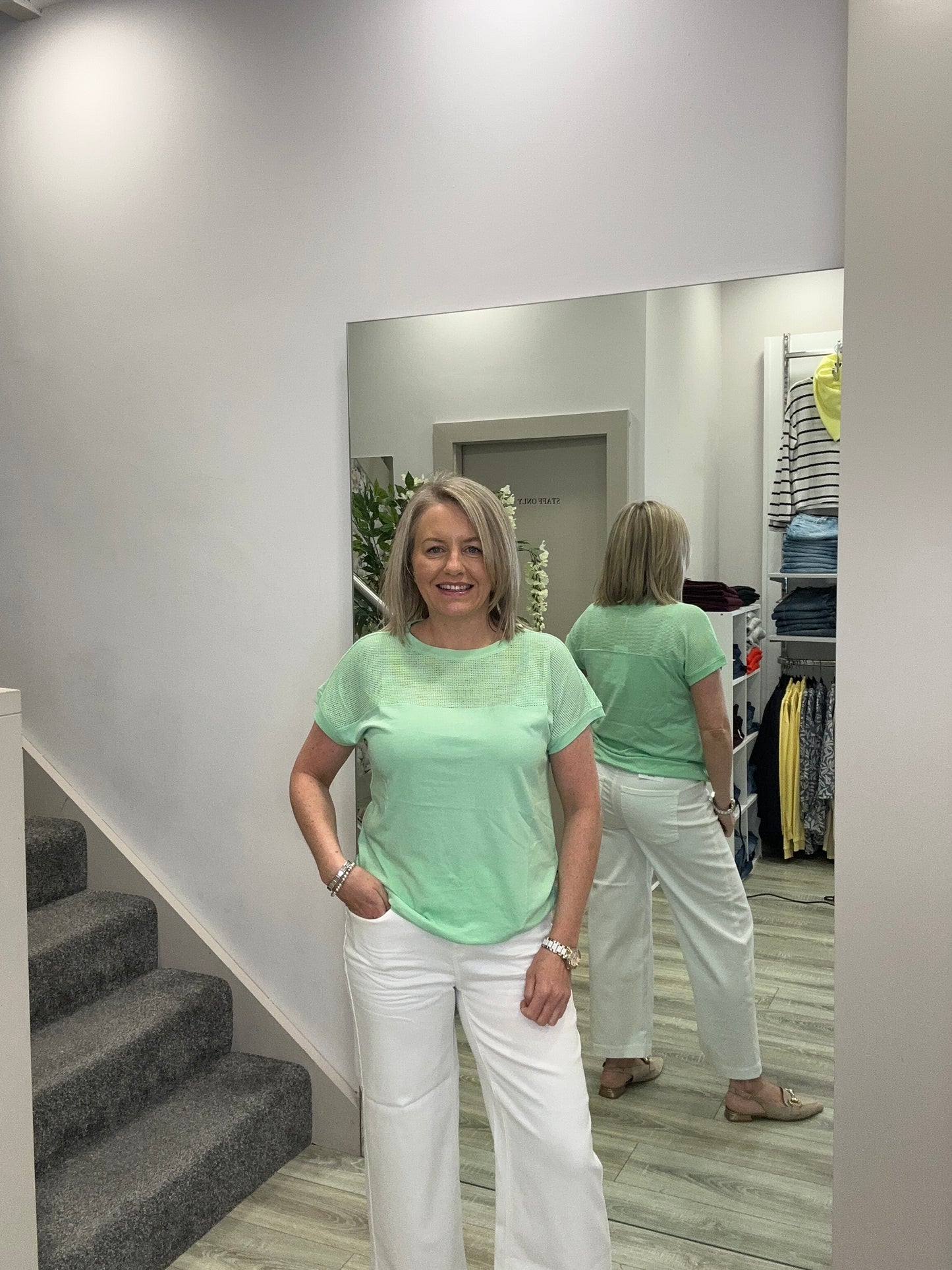 LOUIE GREEN TOP