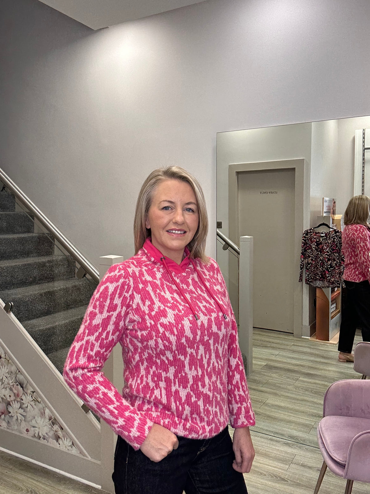 ROSIE PINK SWEATER