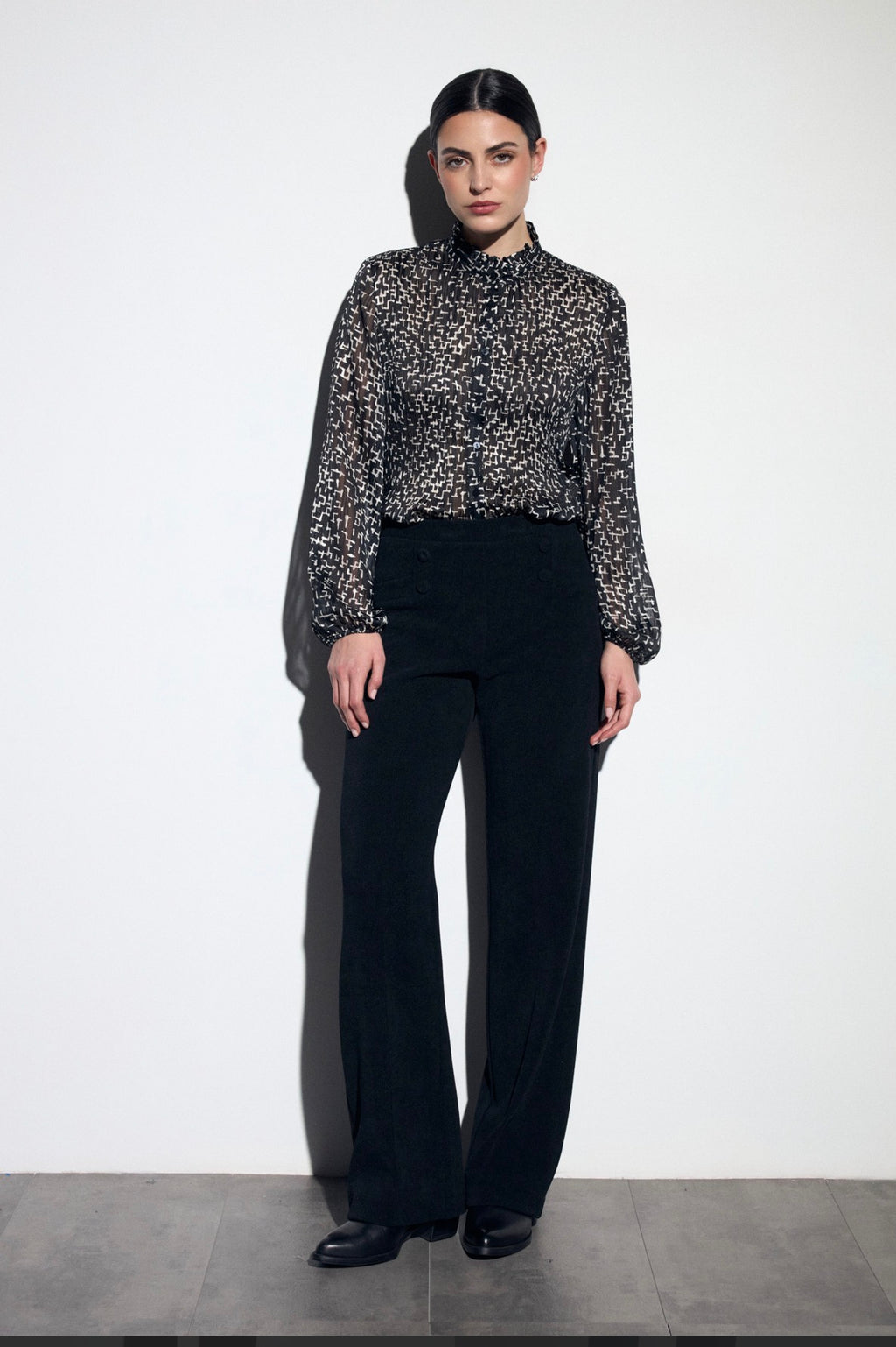 FULGORA BLACK TROUSERS
