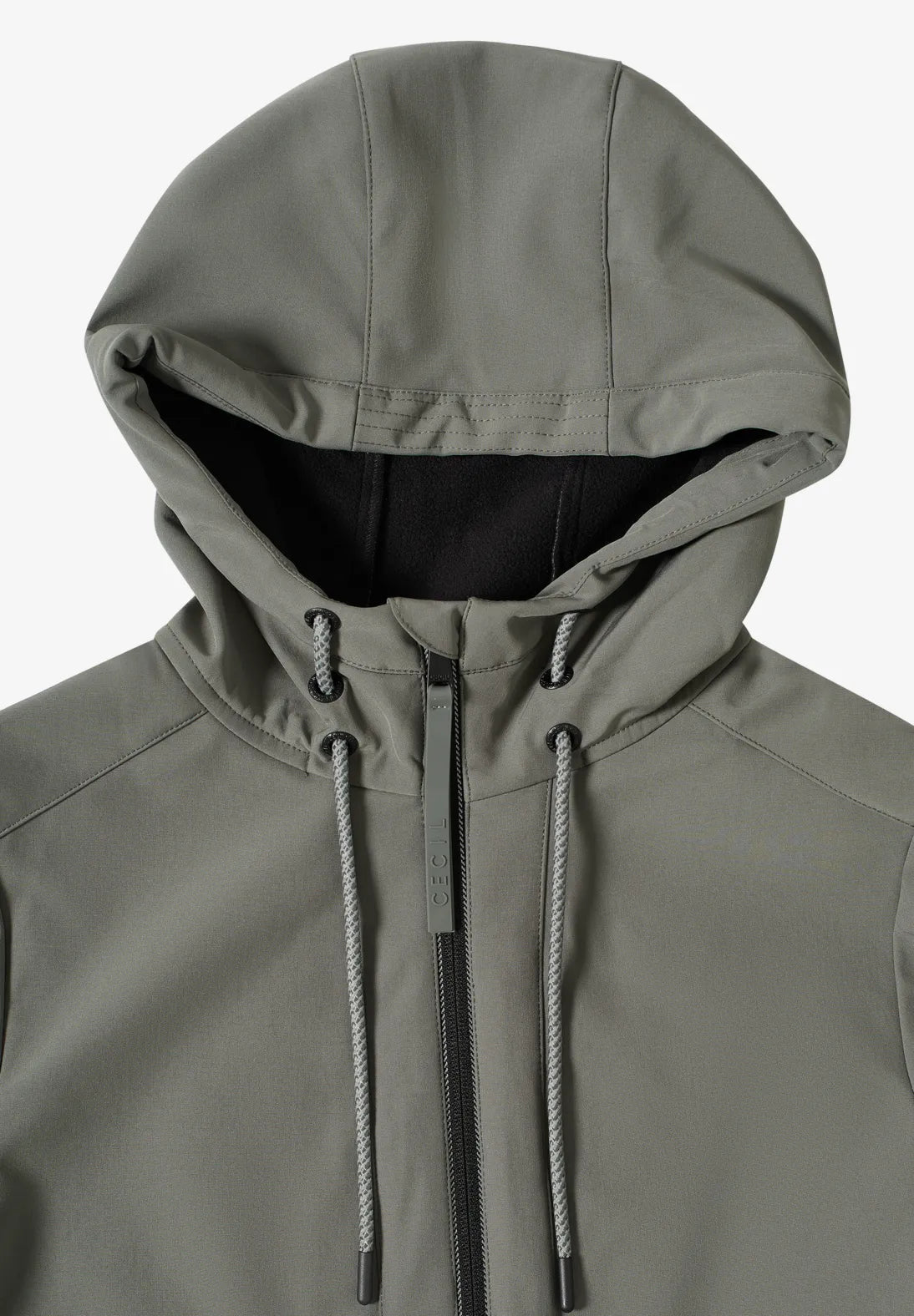 SHELL KHAKI COAT