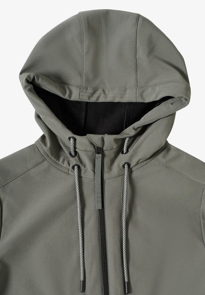 SHELL KHAKI COAT