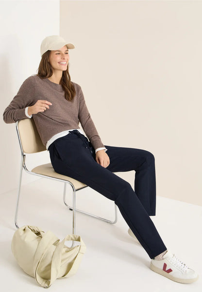 TRACEY NAVY TROUSERS