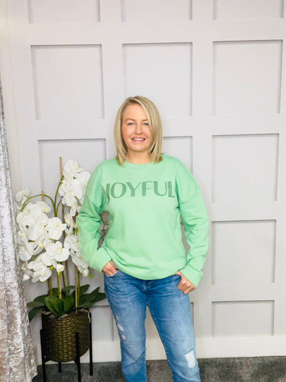 CLARA GREEN SWEATER