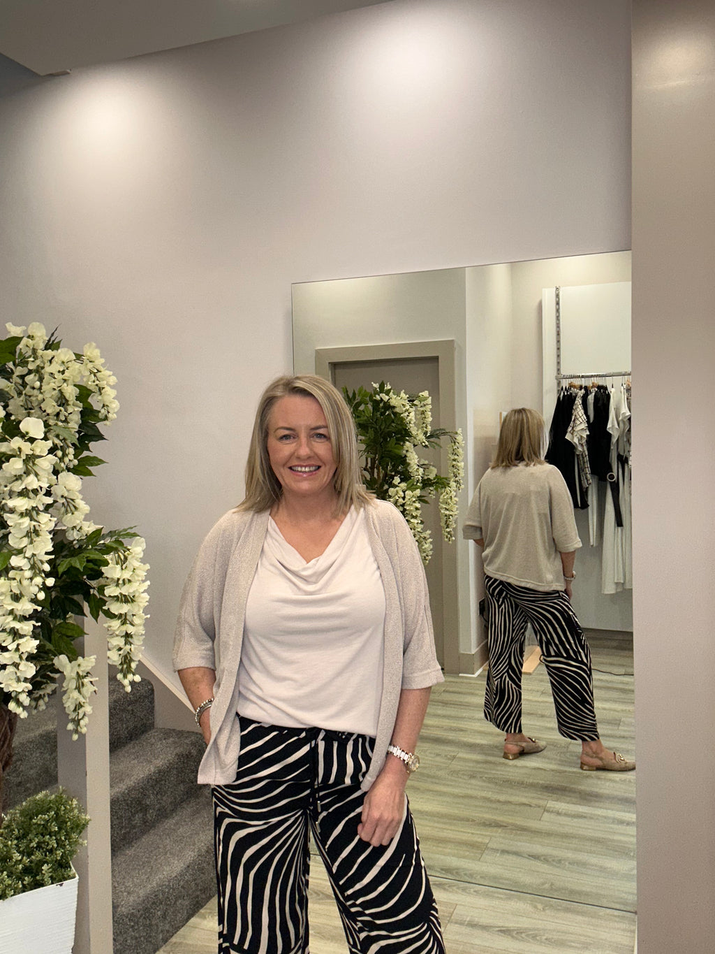 HELEN BEIGE CARDIGAN