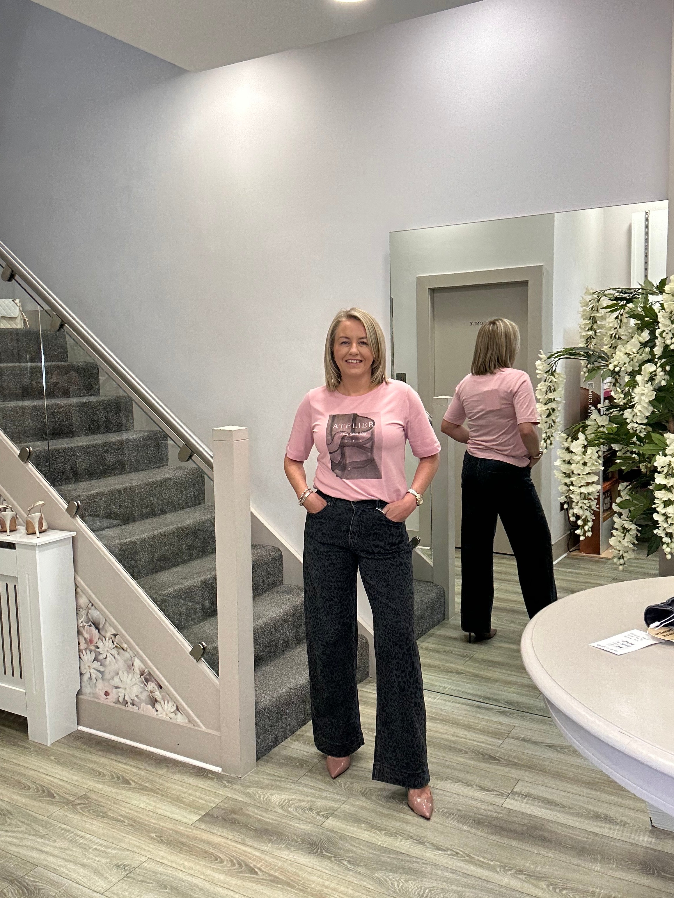 PAT PINK T-SHIRT