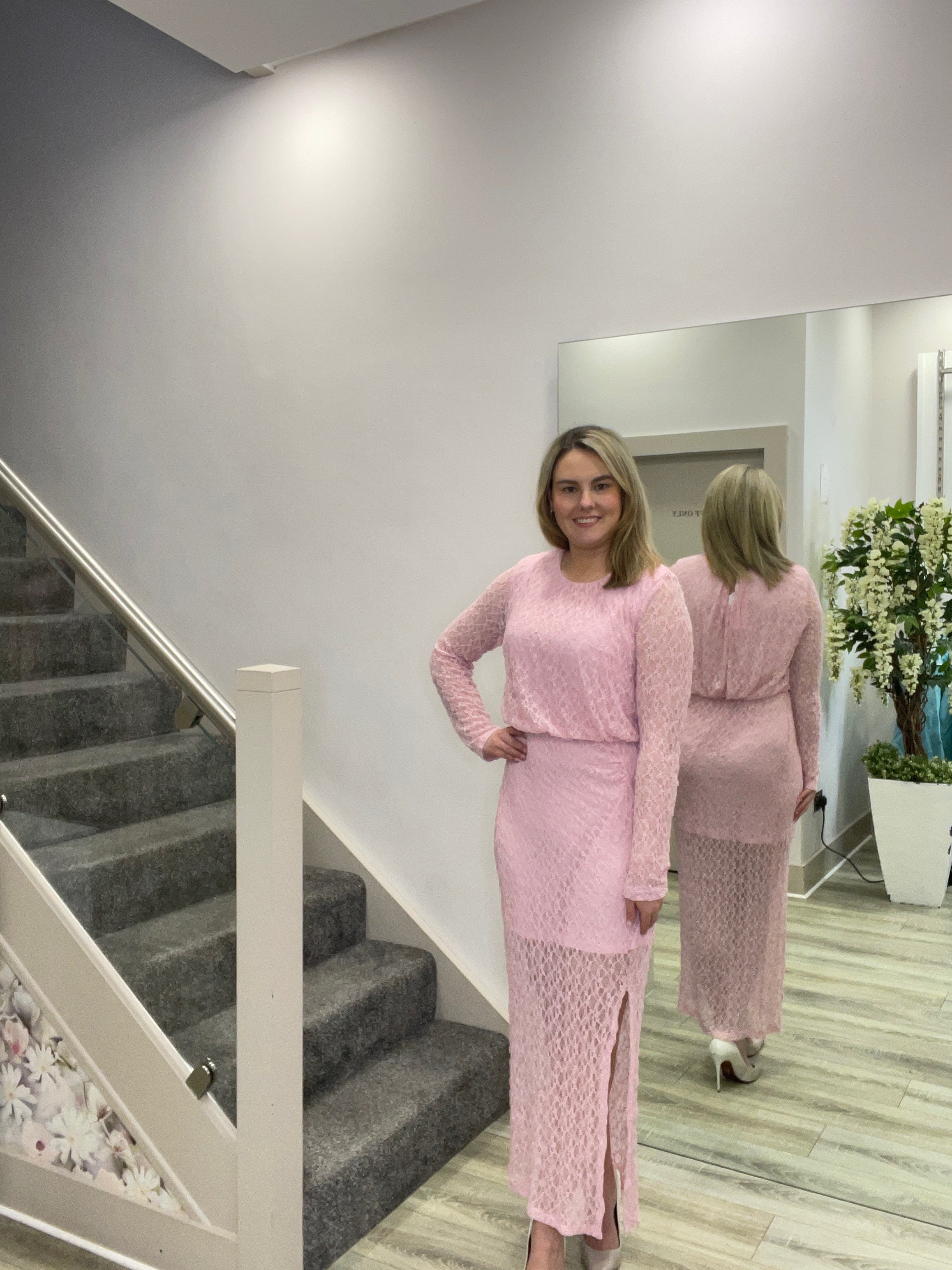 KATIE PINK DRESS