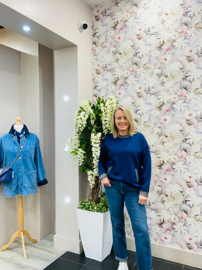 VERENA NAVY JUMPER
