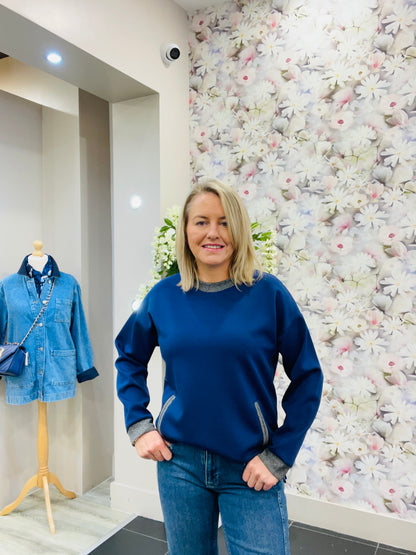 VERENA NAVY JUMPER