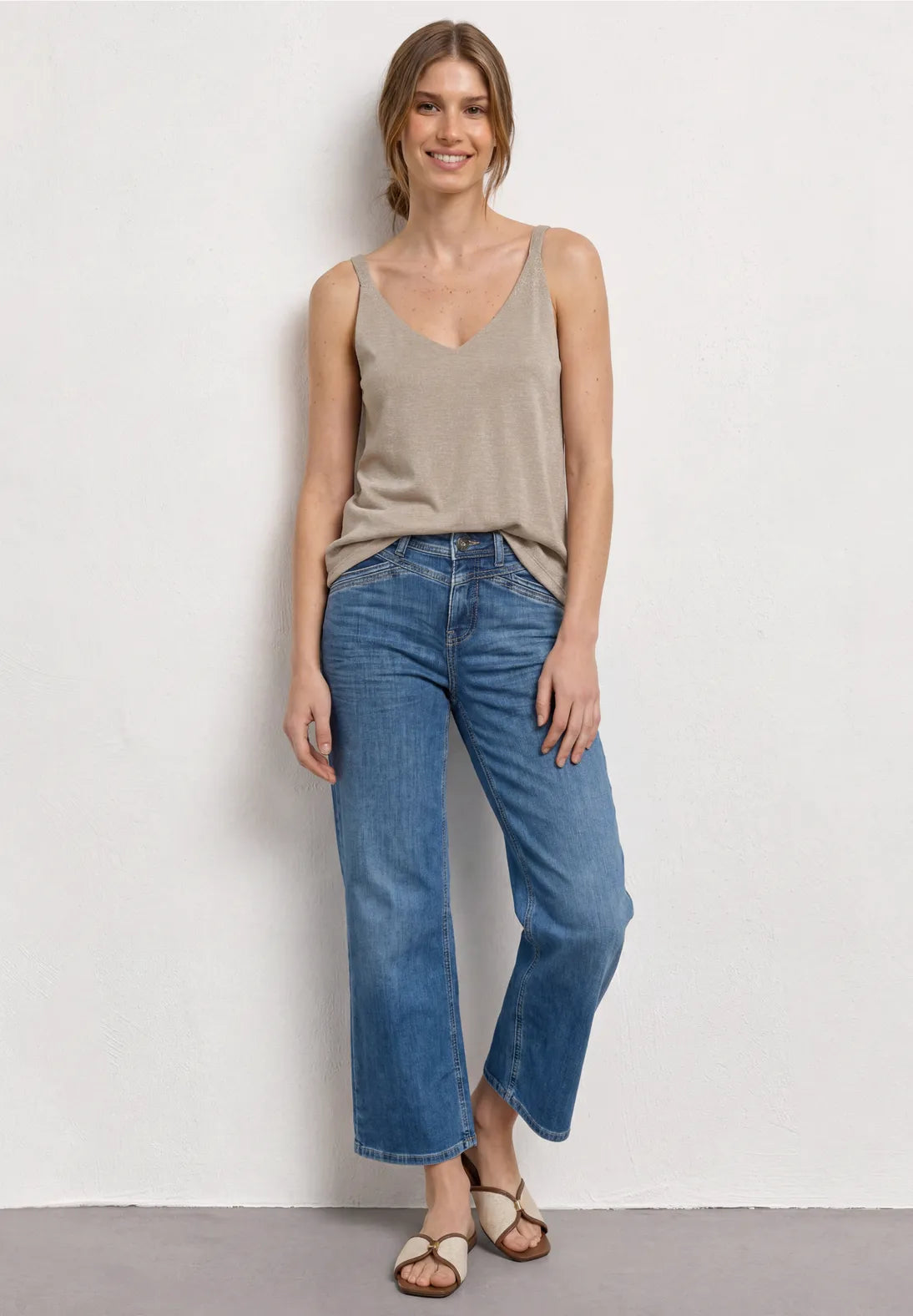 LIBBY TAUPE VEST