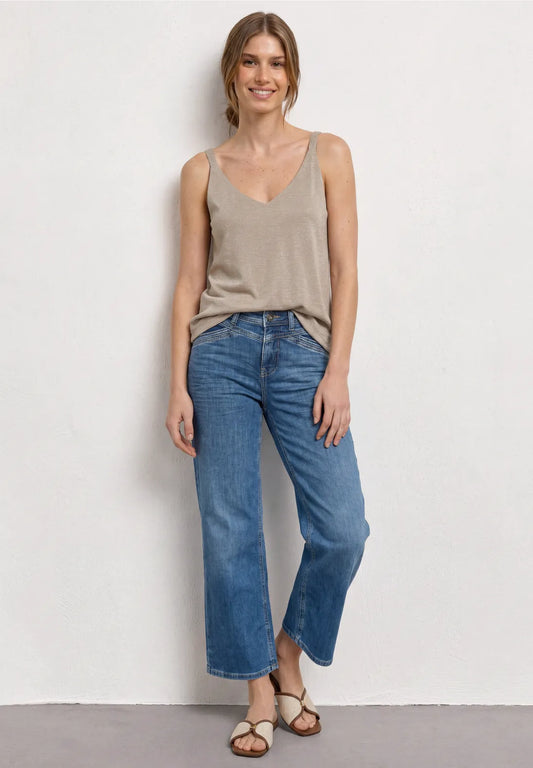 LIBBY TAUPE VEST