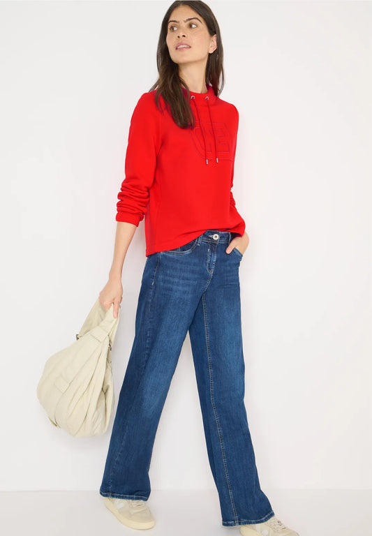 LUNA ORANGE SWEATSHIRT