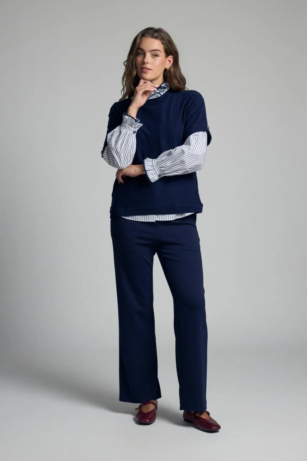 NARNI NAVY KNIT