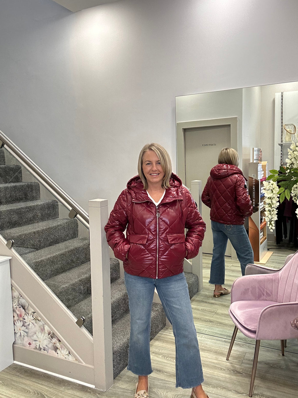 MOCHA RED COAT