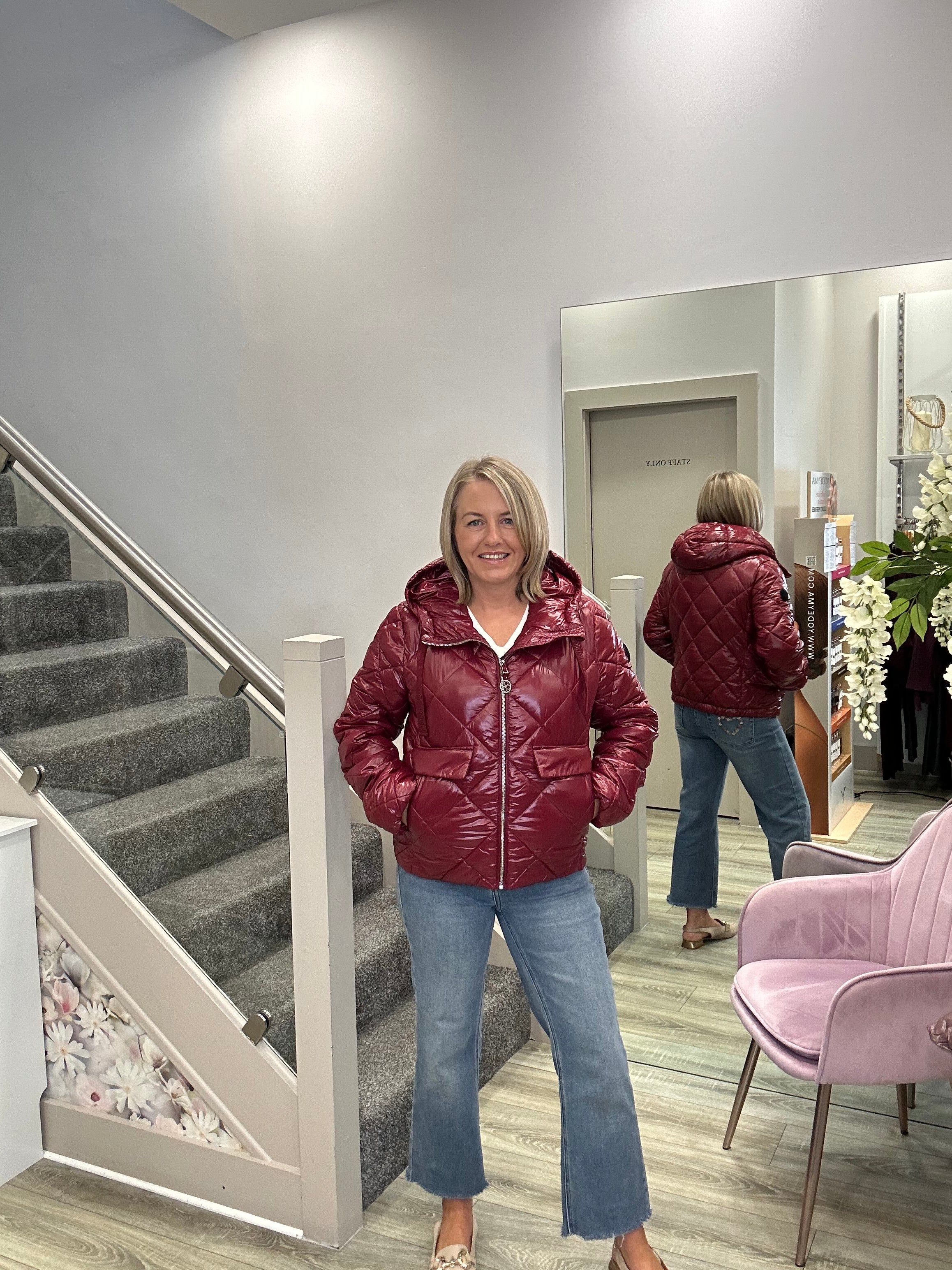 MOCHA RED COAT