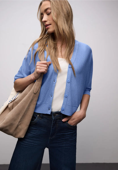 EMILY BLUE CARDIGAN