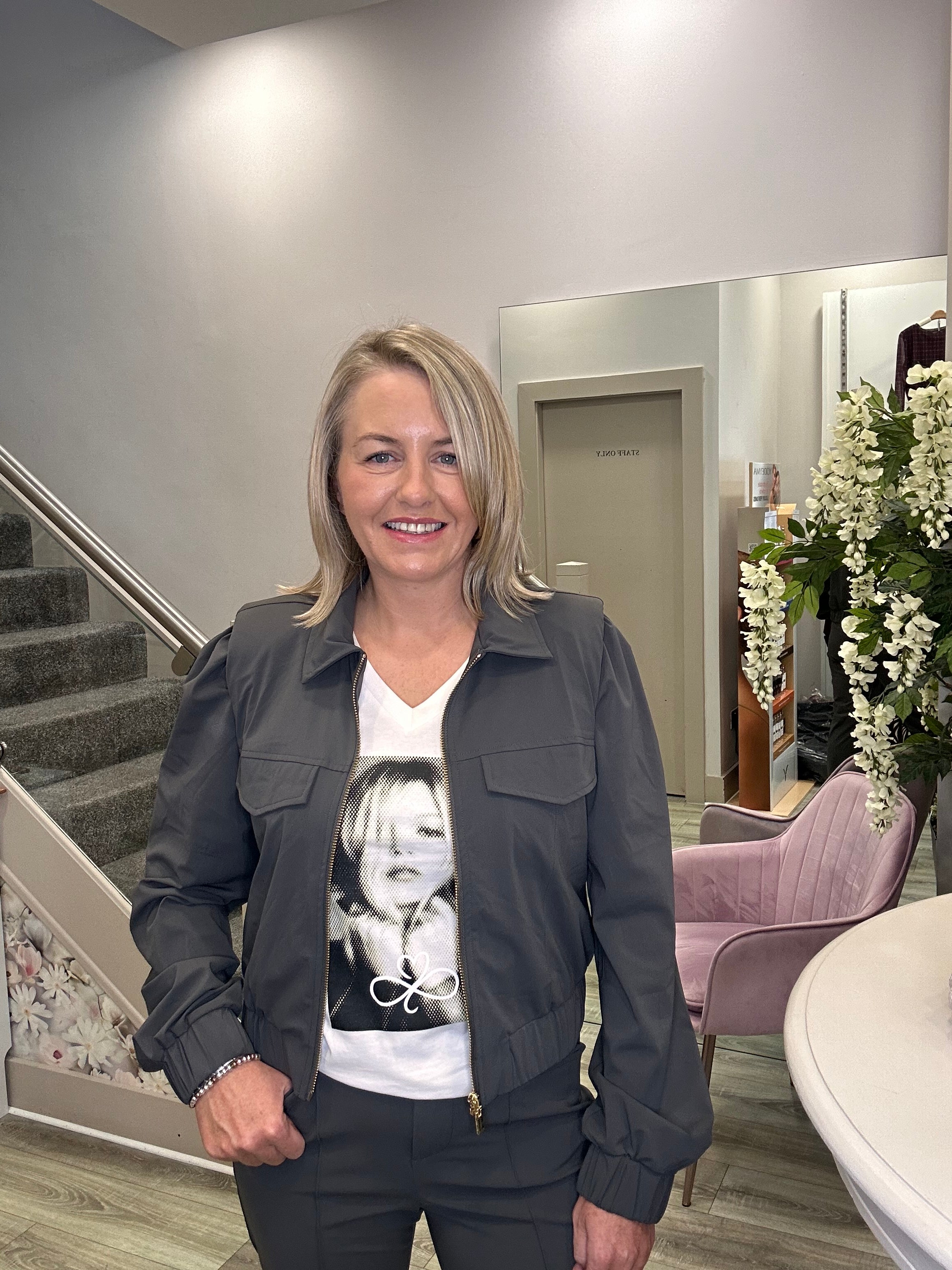PEARL GREY JACKET