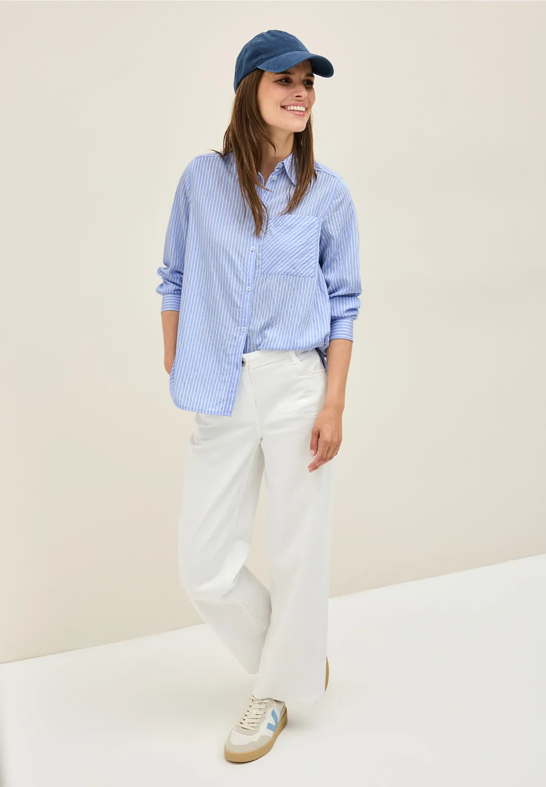 EDITH BLUE SHIRT