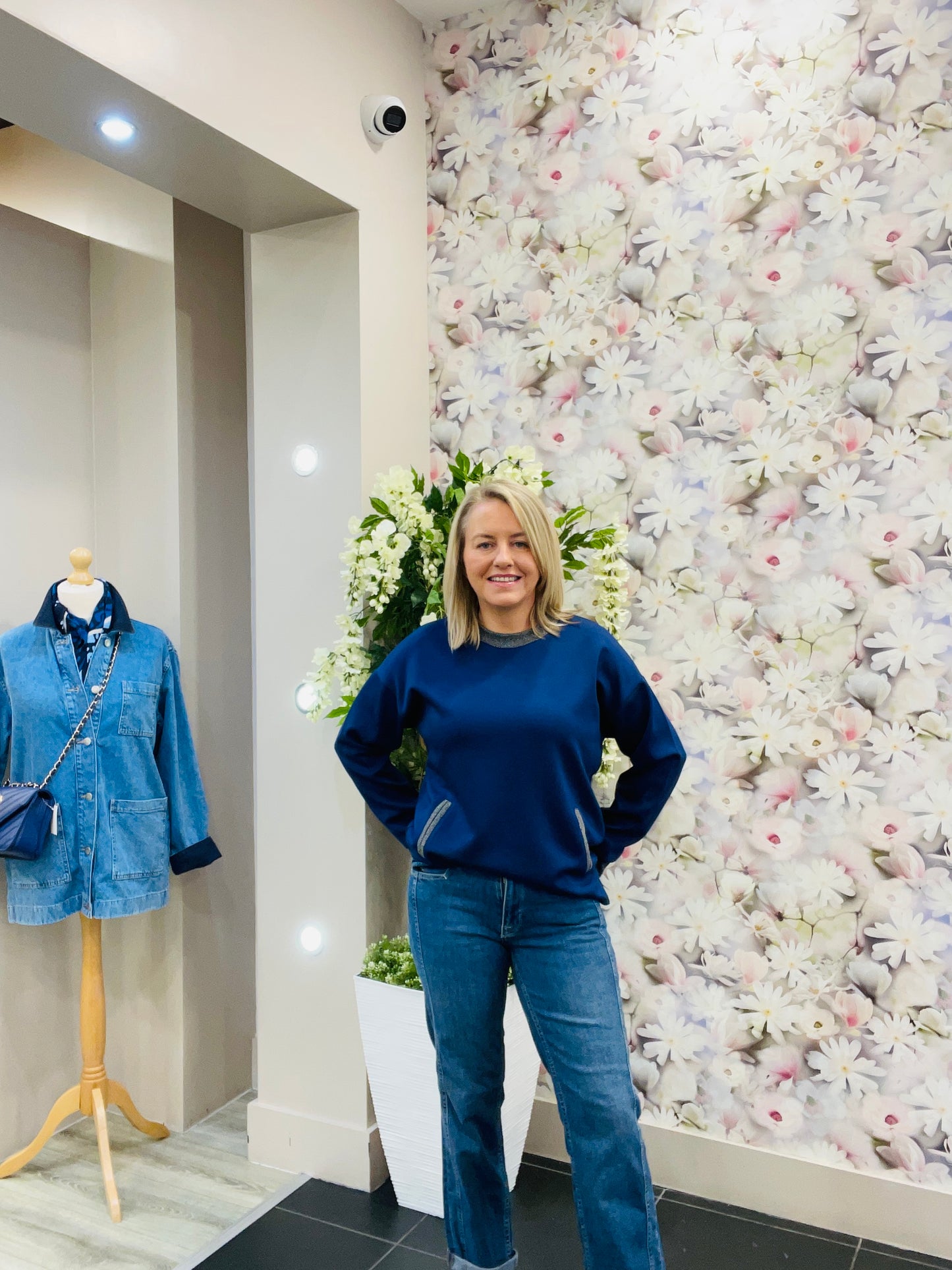 VERENA NAVY JUMPER