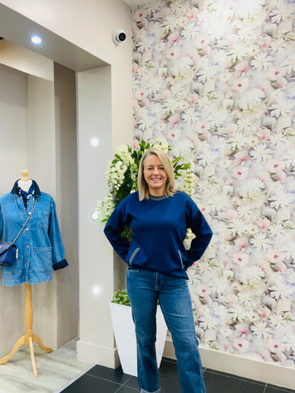 VERENA NAVY JUMPER