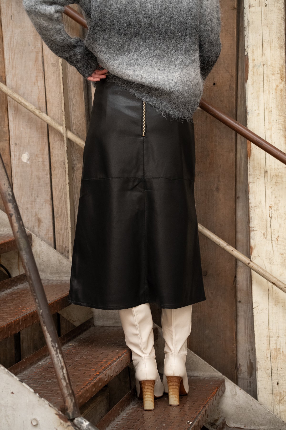 SUENO BLACK SKIRT