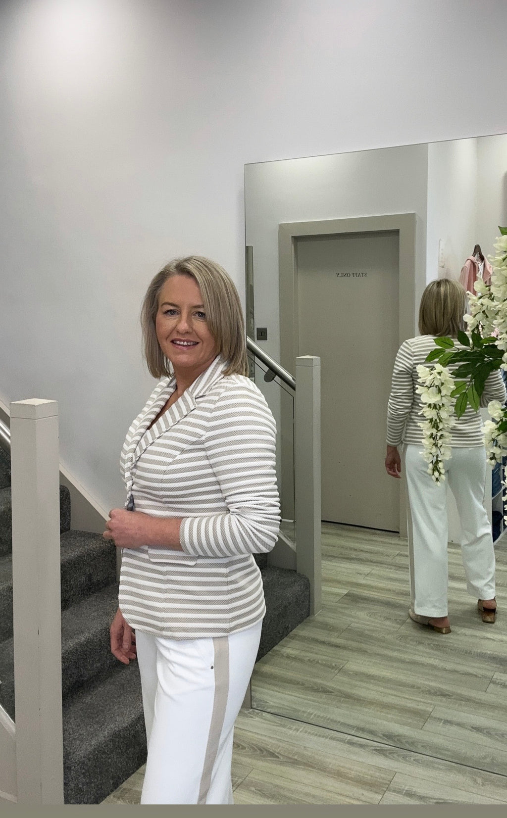 YIVA WHITE TROUSER