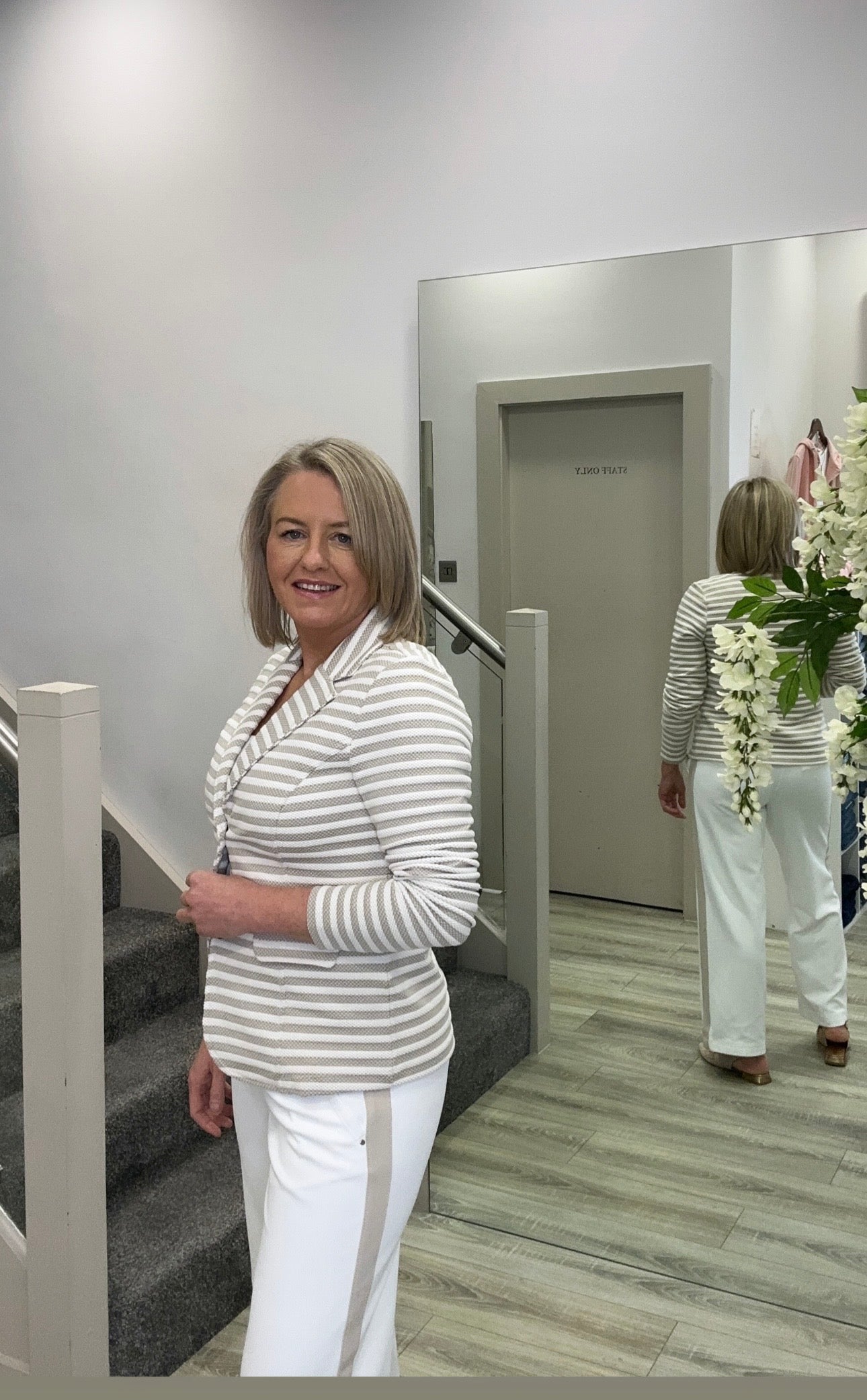YIVA WHITE TROUSER