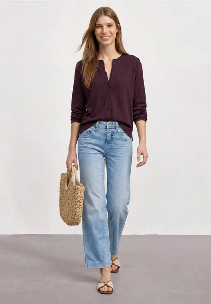 SIENNA WINE CARDIGAN