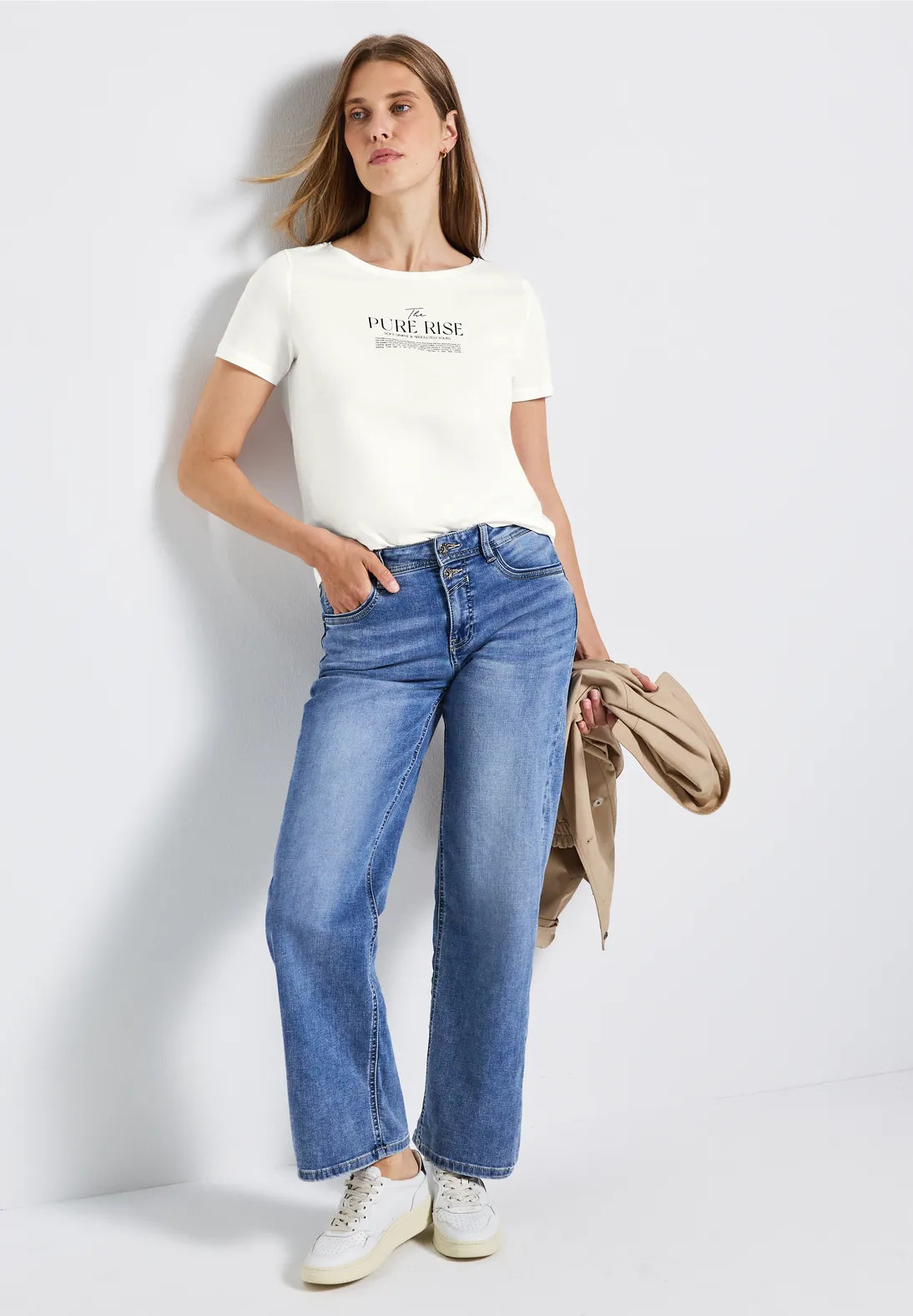 PURE OFF WHITE TEE