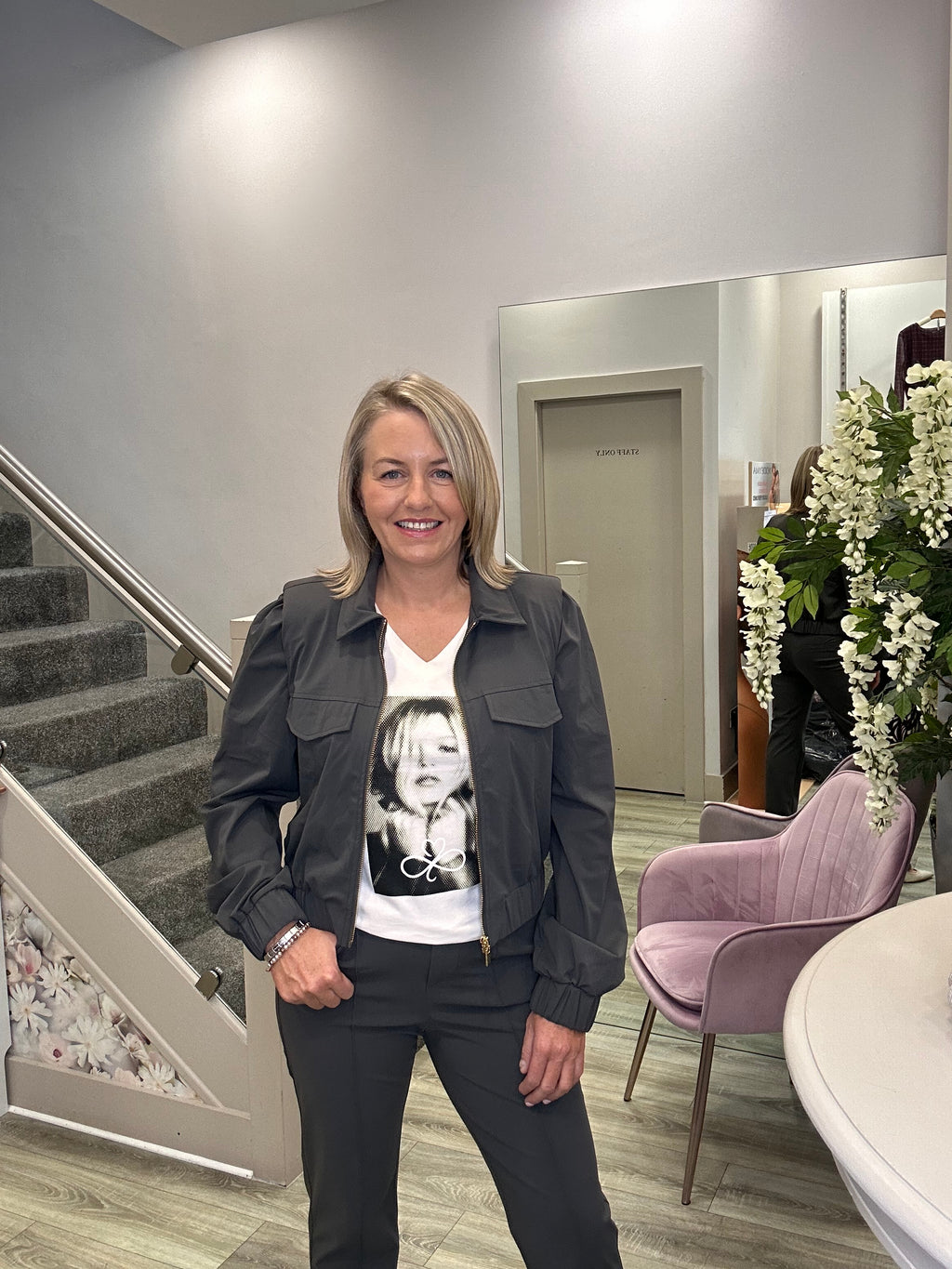 PEARL GREY JACKET