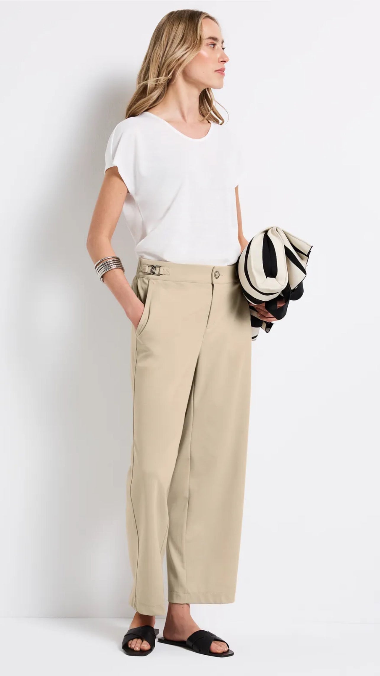PIQUE TROUSER