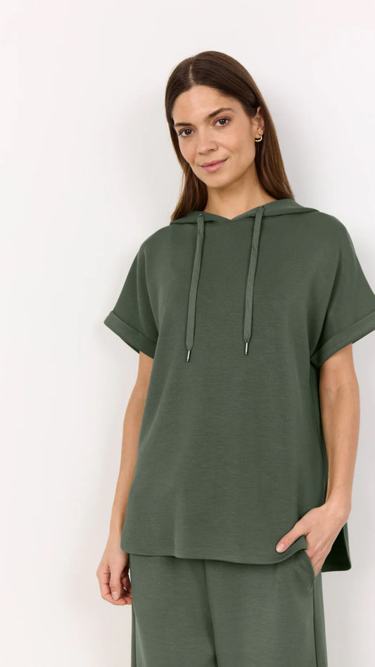 SUSAN KHAKI TOP